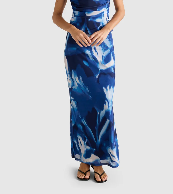 forever new  Mia Mesh Maxi Skirt for Women | Best Price UAE
